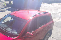 Mazda CX-5 2012–2017 Jumta reliņi Skyport Black (2 gab.) foto 7