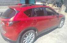 Mazda CX-5 2012–2017 Jumta reliņi Skyport Black (2 gab.) foto 9