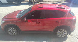 Mazda CX-5 2012–2017 Jumta reliņi Skyport Black (2 gab.) foto 1