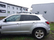 Mitsubishi ASX 2010–2023 Jumta reliņi Skyport Black (2 gab.) foto 2