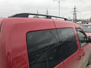 Volkswagen Caddy 2004–2010 Jumta relingi Skyport BLACK Standarta bāze foto 6