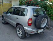 Chevrolet Niva 1998–2020 Hromēti jumta reliņi foto 3