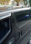 Nissan NV200 2009– Hromēti jumta reliņi foto 1