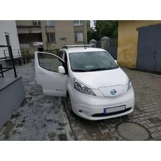Hromēti jumta reliņi Nissan NV200 2009– foto 3