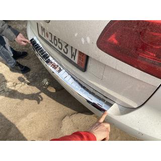 Aizmugurējā bufera uzlika Carmos (nerūsējošais tērauds) foto 3