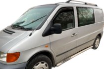 Mercedes Vito W638 1996–2003 Ieliekamie logu deflektori (2 gab., HIC) foto 7