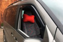 Mercedes Vito W638 1996–2003 Ieliekamie logu deflektori (2 gab., HIC) foto 2
