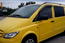 Mercedes Vito W639 2004–2014 Logu vēja deflektori (2 gab., HIC) foto 11