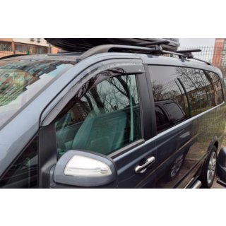 Logu vēja deflektori (2 gab., HIC) Mercedes Vito W639 2004–2014 foto 3