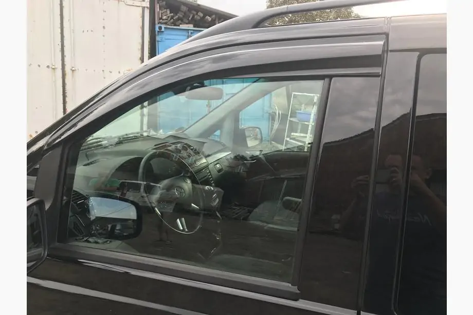 Mercedes Vito W639 2004–2014 Logu vēja deflektori (2 gab., Sunplex Sport) Foto 7