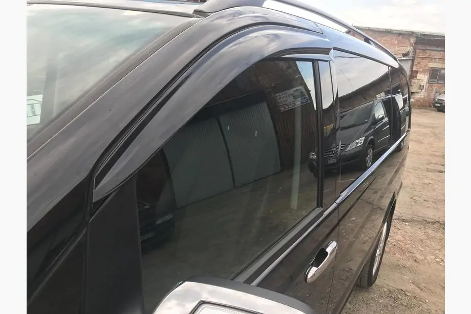 Mercedes Vito W639 2004–2014 Logu vēja deflektori (2 gab., Sunplex Sport) Foto 8