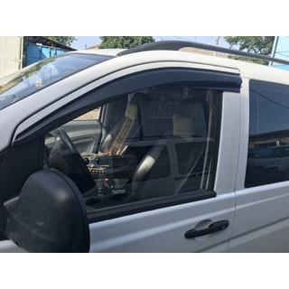 Logu vēja deflektori (2 gab., Sunplex Sport) Mercedes Viano 2004–2014 foto 3