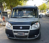 Fiat Doblo I 2001–2005 Vējstikla vizieris (melns spīdīgs, 5 mm) foto 8