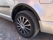 Volkswagen Caddy 2010–2015 Spārnu arku uzlikas (matēti melnas) Īsā bāze, 1 sānu (plastmasa) foto 7