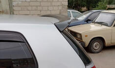 Volkswagen Golf 5 2003–2009 Spoileris krāsošanai foto 2