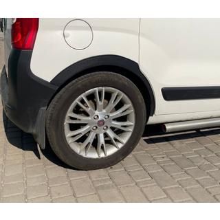 Riteņu arku uzlikas (4 gab., melnas) Fiat Fiorino/Qubo 2008–2024 foto 4