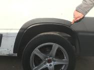 Fiat Ducato 2006–2025 Riteņu arku uzlikas (4 gab., melnas) Metāla foto 3