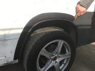 Fiat Ducato 2006–2025 Riteņu arku uzlikas (4 gab., melnas) Metāla foto 4
