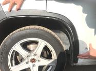 Fiat Ducato 2006–2025 Riteņu arku uzlikas (4 gab., melnas) Metāla foto 11
