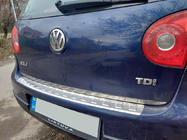 Volkswagen Golf 5 2003–2009 Bagāžnieka malas uzlika (nerūsējošais tērauds) foto 4