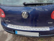 Volkswagen Golf 5 2003–2009 Bagāžnieka malas uzlika (nerūsējošais tērauds) foto 5