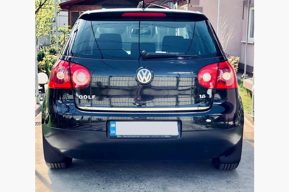 Volkswagen Golf 5 2003–2009 Bagāžnieka malas uzlika (nerūsējošais tērauds) Image