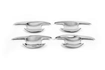 Mazda 6 2008–2012 Durvju rokturu iedobumu uzlikas ar ziedlapiņām (4 gab., plastmasa) foto 2