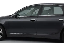 Audi A6 C6 2004–2011 Durvju rokturu uzlikas (4 gab., nerūsējošais tērauds) foto 1