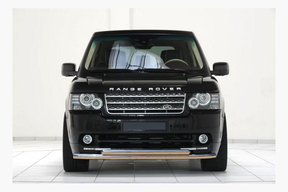 Range Rover III L322 2002–2012 Priekšējais aizsargstienis ST014 (nerūsējošais tērauds) 60/60 mm Image