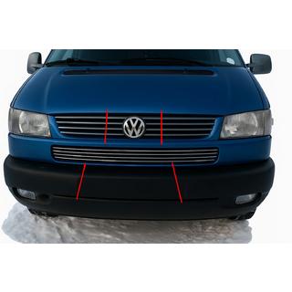 Bampera restes uzlikas Косою капот (4 gab., nerūsējošais tērauds) Volkswagen T4 Transporter 1990–2003 foto 1