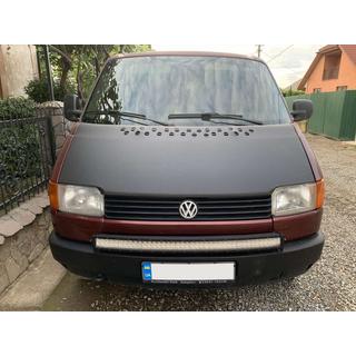 Motora pārsega pārvalks plakanam pārsegam (ādas aizvietotājs) Volkswagen T4 Caravelle/Multivan 1990–2003 foto 1