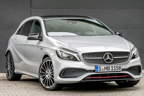 Mercedes-Benz A-class W176 hečbeka apskats