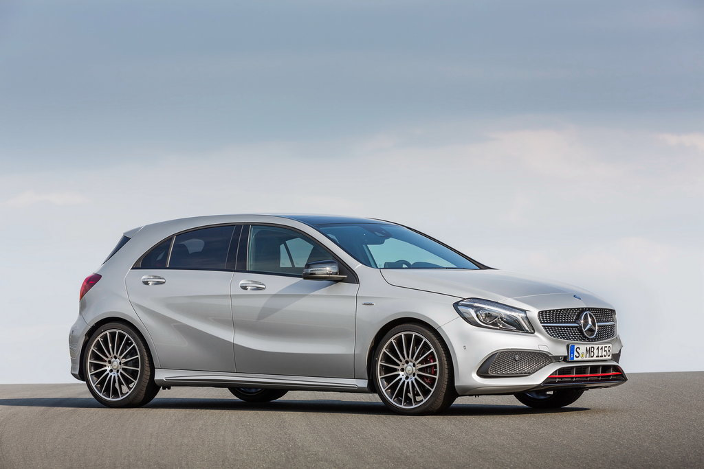 Mercedes-Benz A-class W176 hečbeka apskats