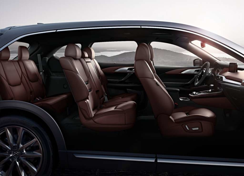 Mazda CX-9 septiņvietīgā krosovers: apskats