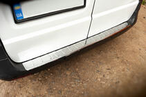 Mercedes Vito/V klase W447 2014– Aizmugurējā bufera uzlika Carmos (nerūsējošais tērauds) foto 2