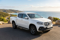 Mercedes X class 2017–2020 Sānu pakāpieni Allmond Black (2 gab., alumīnijs) foto 1