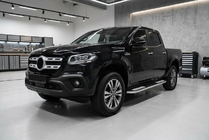 Mercedes X class 2017–2020 Sānu pakāpieni Tayga Grey V2 (2 gab., alumīnijs) foto 1