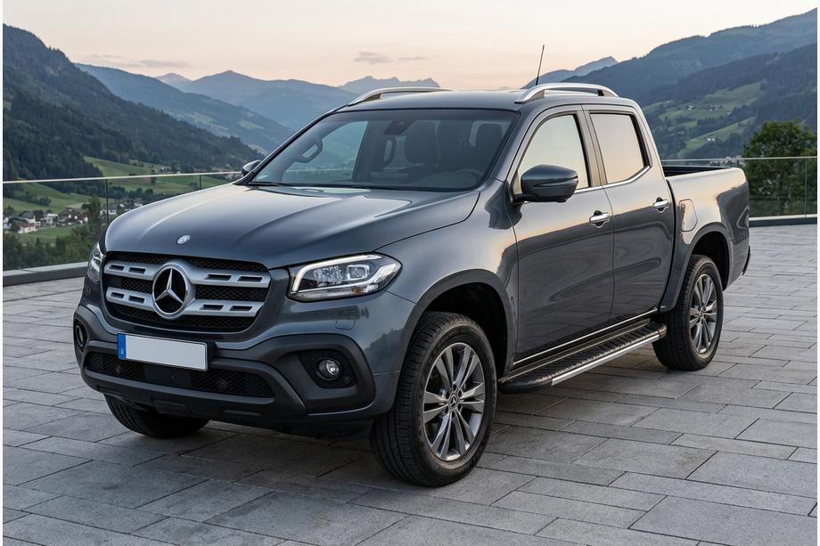 Mercedes X class 2017–2020 Sānu pakāpieni Bosphore Grey (2 gab., alumīnijs) Image
