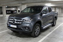 Mercedes X class 2017–2020 Sānu pakāpieni Rainbow (2 gab., alumīnijs) foto 1