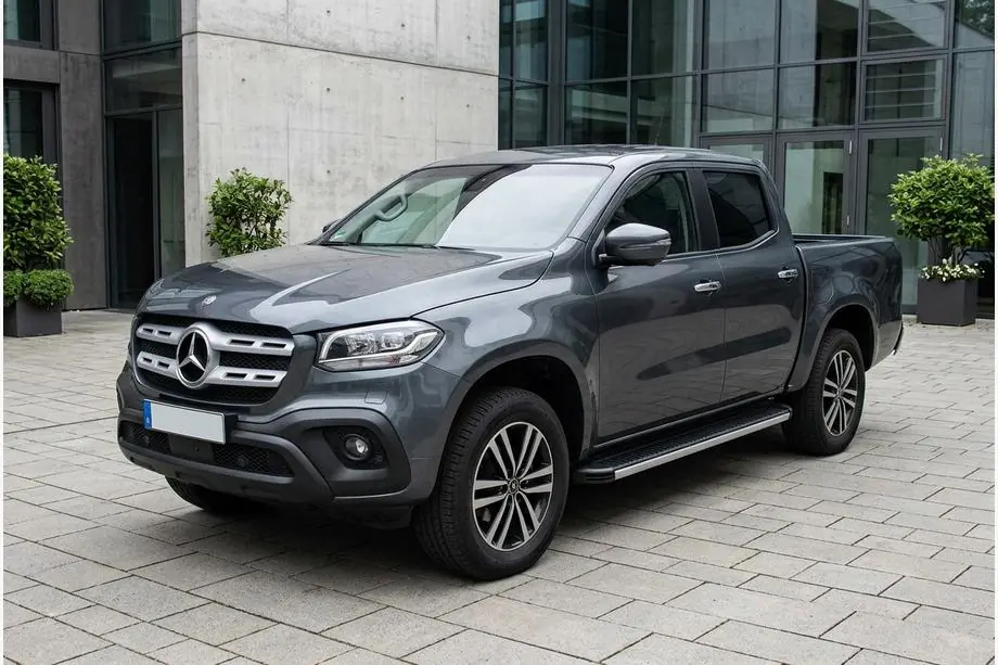Mercedes X class 2017–2020 Sānu sliekšņi Maya V1 (2 gab., alumīnijs) Image
