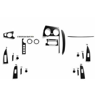 Instrumentu paneļa uzlikas (Meric, Turcija) SsangYong Action 2005–2018 foto 1