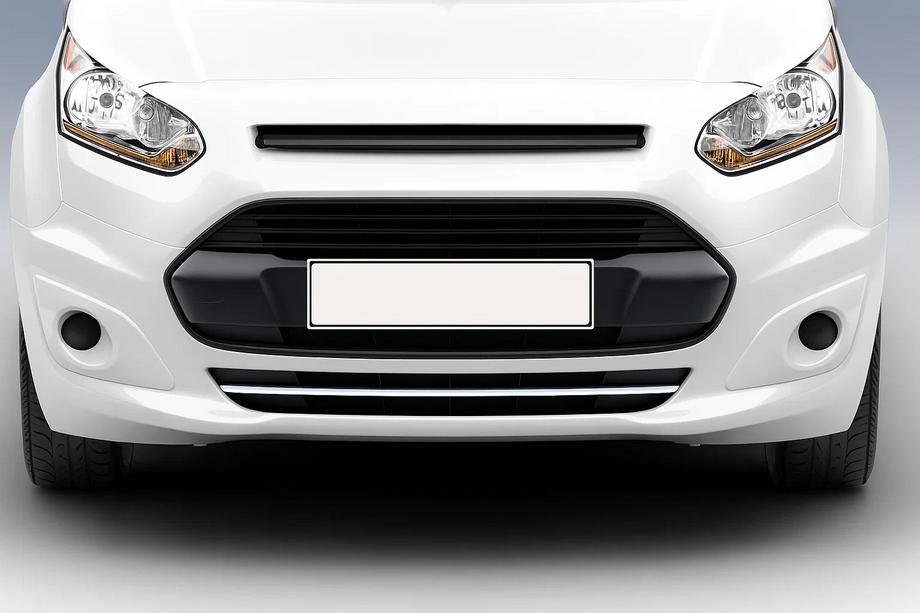 Ford Connect 2014–2021 Priekšējā bufera aizsarguzlika (1 gab., nerūsējošais tērauds) Image