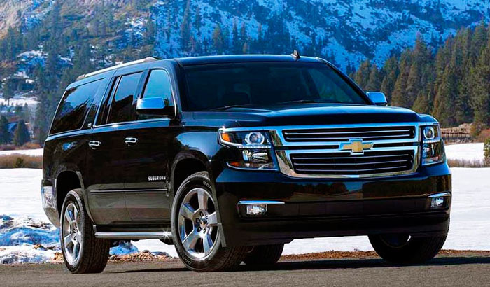 Atjauninātais apvidus auto Chevrolet Tahoe