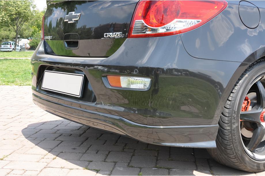 Chevrolet Cruze 2009–2015 Aizmugurējā bufera uzlika HB (Meliset, krāsošanai) Image