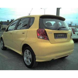 Aizmugurējā bampera uzlika (krāsošanai) Chevrolet Aveo T200 2002–2008 foto 1