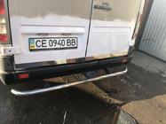Mercedes Sprinter W901/902/903/904/905 1995–2006 Bagāžnieka malas uzlika (2 daļas, nerūsējošais tērauds) foto 2