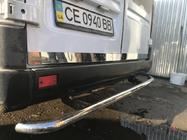 Volkswagen LT 1995–2006 Bagāžnieka malas uzlika (2 daļas, nerūsējošais tērauds) foto 3