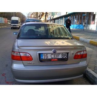 Anatomik spoilers (krāsošanai) Fiat Albea 2002–2012 foto 2