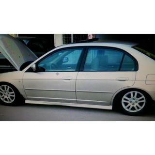 Sānu sliekšņi (krāsošanai) Honda Civic Sedan VII 2001–2006 foto 2