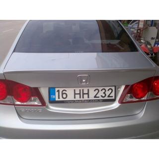 Inche spoilers (krāsošanai) Honda Civic Sedan VIII 2006–2011 foto 1